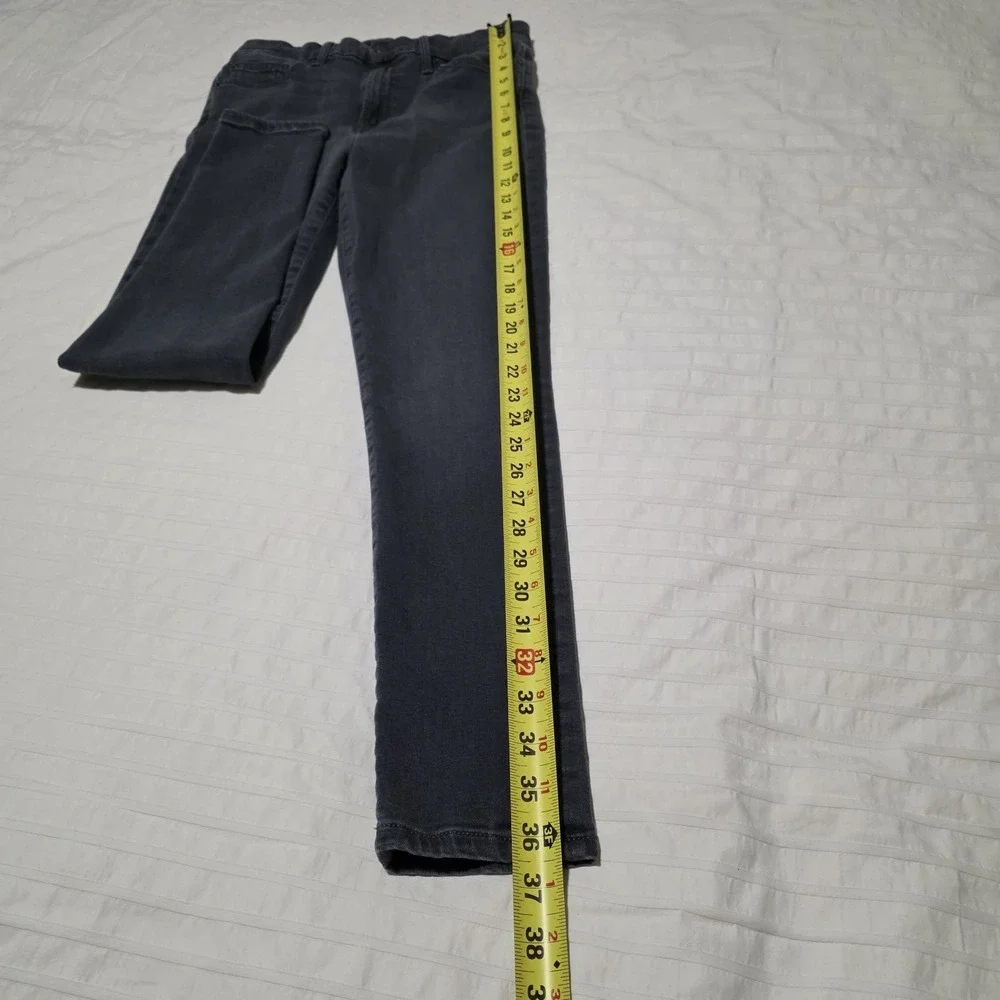 Joe's Jeans The Charlie High Rise Skinny Ankle Jeans‎ Black/Gray Women's Size 28